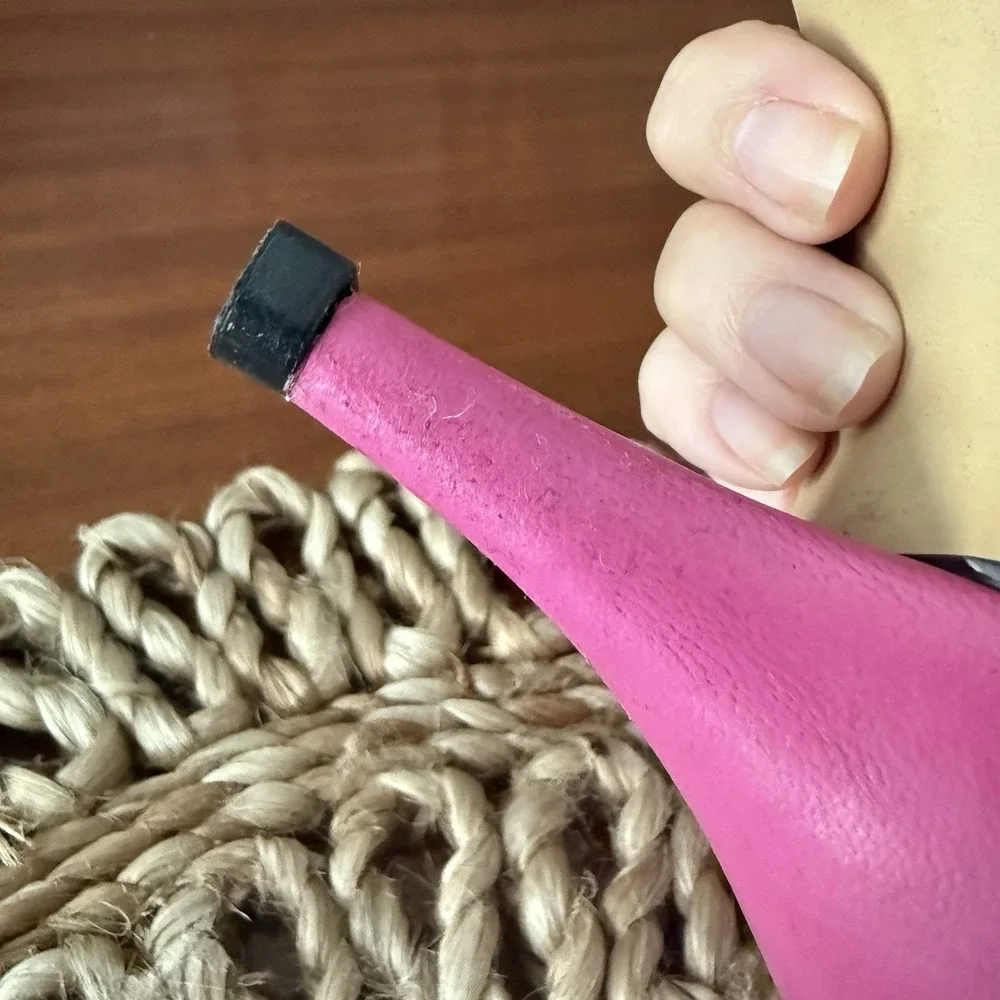 Davina London Hot Pink Leather Sling back Kitten Heel Mules Womens 10 EU 41 - Picture 12 of 16